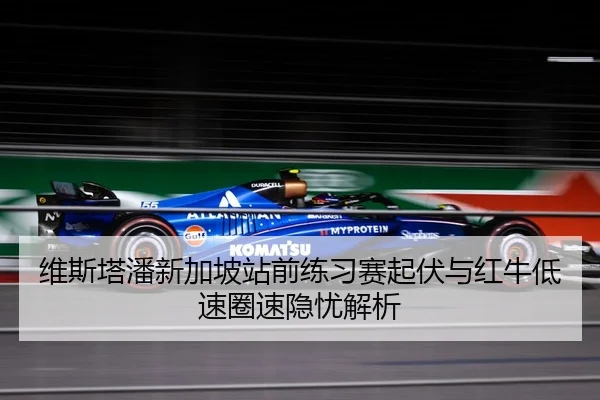 维斯塔潘新加坡站前练习赛起伏与红牛低速圈速隐忧解析